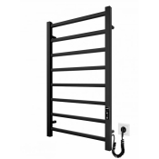 Сушка для рушників електрична MARIO Токіо-I 800х500/80 TR К чорний матовий 2.2.1702.03.BM