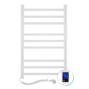 Сушка для рушників електрична NAVIN Класик Квадро 500х800 Sensor ліва, біла, таймер (12-116153-5080)