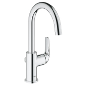 Смеситель для умывальника GROHE Bau Curve хром (23090000)