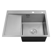 Мийка кухонна Kroner KRP Gebürstet - 6350RHM (CV031321)