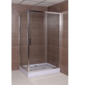Душова кабіна Aqua World Sliding 10090 без піддону, прямокутна ДкСп.10090-Tr