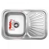 Мойка кухонная ZERIX Z7549-08-180MD micro decor (ZS0575)