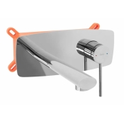 Смеситель для умывальника REA Oval CHROME + BOX хром скрытого монтажа REA-B5124
