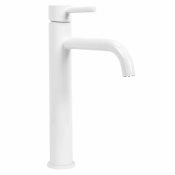 Змішувач для умивальника REA Lungo WHITE MATT високий REA-B4400