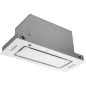 Вытяжка на кухню встроенная Nett HW-5230, 50 см белая + угольный фильтр (NET020820)