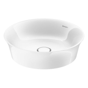 Умивальник на стільницю Duravit White Tulip 43 см, білий (236243000)