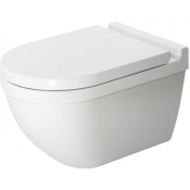 Унітаз підвісний Duravit Rimless Starck 3 з кришкою SoftClose (45270900A1)