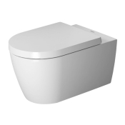 Унітаз підвісний Duravit Me by Starck 37х57 см з кришкою, білий (2529092600/0020092600)