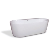 Ванна акрилова Aqua World овальна, окремо АВ525