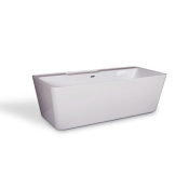 Ванна акрилова Aqua World прямокутна, пристінна АВ527