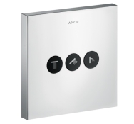 Запірний вентиль Axor Shower Select Sguare на 3 режими, хром (36717000)