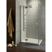 Душова кабіна Radaway Almatea KDJ (32141-01-08NL) 1200Lx800x1950 хром/коричневе скло