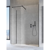 Душова перегородка Radaway Modo II New Black (389104-54-01) 1000x2000 чорний/прозоре