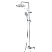 Душова система Bossini Elios з термостатом, хром (L10172000030008)