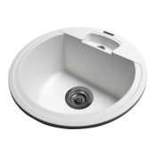 Мийка кухонна Miraggio Valencia MIR0000057 White