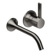 Змішувач для умивальника настінний Dornbracht Vaia Dark Platinum matt, зовнішня частина (36812809-99)
