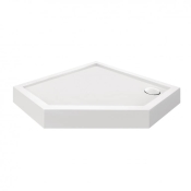 Душовий піддон Qtap Diamond 301112 100x100x12 см + сифон (DIAMOND301112)