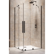 Душевая дверь Radaway Furo Black KDD (10105090-54-01L) 900Lx2000 черный/прозрачное