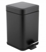 Ведро для мусора YOKA MUTI BLACK (CH.MUTI-BLK) 3л. для ванной комнаты