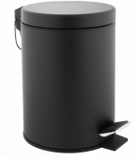 Ведро для мусора YOKA LABI BLACK (CH.LABI-BLK) 3л. для ванной комнаты