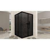 Душова кабіна Aquanil Indiana 100x100x190 (INDIANA100DARK) Тонована Перфорація