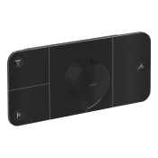 Термостат для душу Axor One на 3 функції, чорний матовий (45713670)