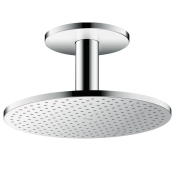 Верхний душ с держателем Axor ShowerSolutions 300 2jet, хром (35304000)