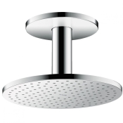 Верхний душ Axor ShowerSolutions 250 1jet P с потолочным держателем, Chrome (35286000)