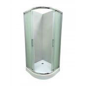 Душевая кабина ARTEX AR-RT800190STAND 90х90х193, матовое 4 мм, поддон низкий, акрил