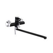 Смеситель для ванны Kroner KRP Essen-SCH070 чёрный (CV024330)
