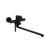Смеситель для ванны Kroner KRP Edelstahl Klassisch-SCH070 чёрный (CV025651)