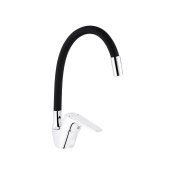 Смеситель для кухни Kroner KRM Odra-C032BLK чёрный (CV021167)