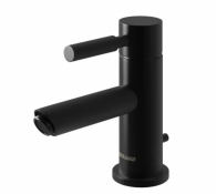 Смеситель для раковины (умывальника) KOHLMAN ROXIN BLACK низкий (QB100RB)