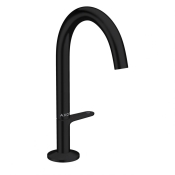 Смеситель для умывальника Axor One Select 170 с донным клапаном push-open, Matt Black (48020670)