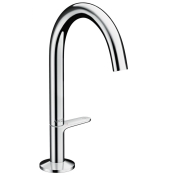 Смеситель для умывальника AXOR One Select 170 с донным клапаном push-open, хром (48020000)
