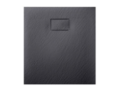 Душовий піддон Asignatura Tinto 90x90 см чорний матовий (49837002)