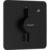 Внешняя часть смесителя для душа Hansgrohe DuoTurn Q на 1 потребителя, черный 75614670