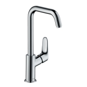 Смеситель для умывальника Hansgrohe Focus 297 мм с донным клапаном, хром 31609000