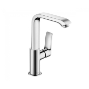 Смеситель для умывальника Hansgrohe Metris с донным клапаном 31087000
