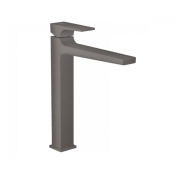 Смеситель для умывальника Hansgrohe Metropol с донным клапаном, матовый черный 32512340