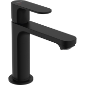 Смеситель для умывальника Hansgrohe Rebris S с донным клапаном, черный матовый 72519670