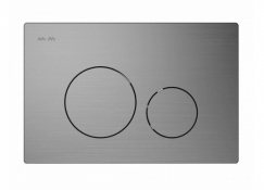 Клавіша для інсталяції AM.PM пневматична, матовий нікель I049031 Touch Pro