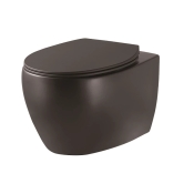 Унітаз підвісний Devit Acqua 3020155B безободковий з сидінням slim, soft-close, quickfix (459086)