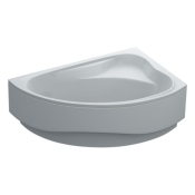 Ванна акрилова SWAN Santa права 150х100 асиметрична з панеллю (R.07.150.100)