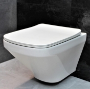 Унітаз підвісний Dusel LEXI DWHT10201330R із сидінням Slim Soft-Close (DUS813301)