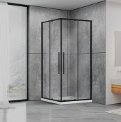 Душова кабіна Dusel DSL194B Black Matt 100x100x190 (DUS519411)