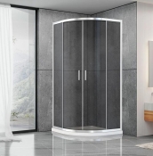 Душова кабіна Dusel A-511 100x100x190 Gray/сіре (DUS551113)