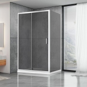 Душова кабіна Dusel A-515 120x80x190 Gray/сіре (DUS551583)
