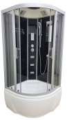 Душовий бокс Veronis BV-5-90 black 90х90х220
