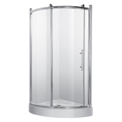 Душевая кабина Rhein RH215L 90*90*(15) 212 рама хром, стекло прозрачное (227-RH215L)